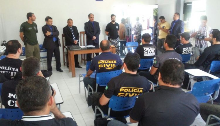 Policia Civil realiza  Curso de Nivelamento Policial em Santa Inês