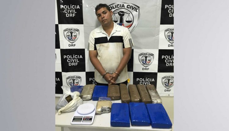Polícia Civil apreende 20 quilos de maconha no Bairro Nova Terra