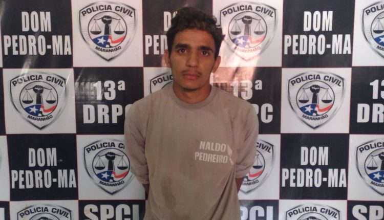 Polícia Civil prende homem suspeito de tentar assassinar ex namorada na cidade de Dom Pedro