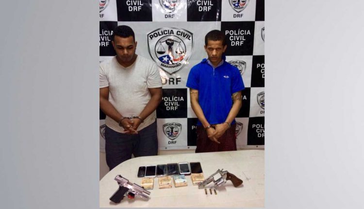Polícia Civil prende dois suspeitos por assalto a um posto de combustível na capital