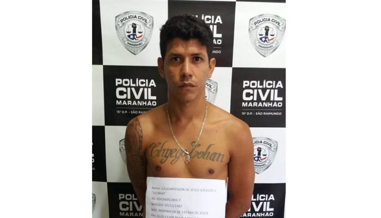 SUSPEITO DE HOMICÍDIO É PRESO PELA POLÍCIA CIVIL NO BAIRRO DO SÃO RAIMUNDO