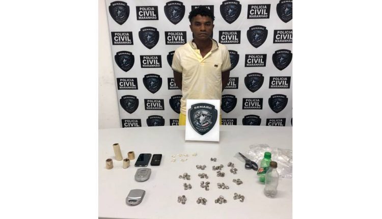 SENARC PRENDE TRAFICANTE COM CRACK E MACONHA NA VILA MARANHÃO EM SÃO LUÍS-MA