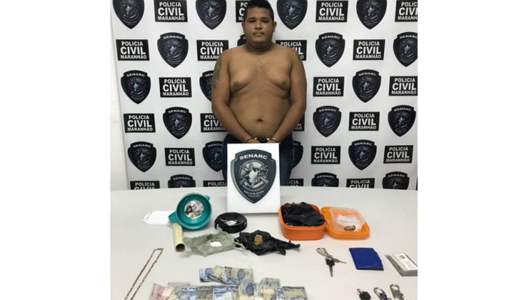SENARC – POLÍCIA CIVIL APREENDE CRACK E COCAÍNA NO BAIRRO DA ALEMANHA.