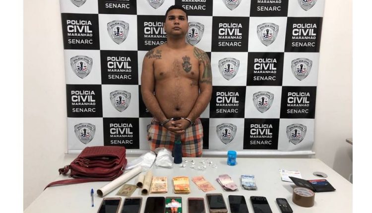SENARC PRENDE TRAFICANTE NO BAIRRO BARRETO