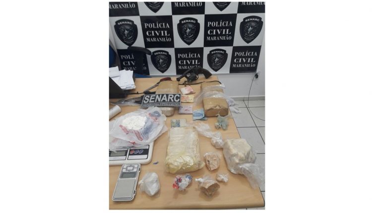 SENARC APREENDE DROGAS E ARMA DE FOGO EM TIMON
