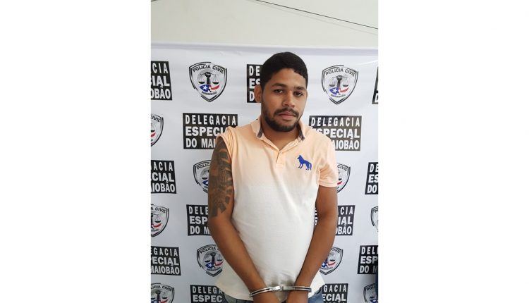 DPC DO MAIOBÃO COM APOIO DA REGIONAL DE ITAPECURU, DERAM CUMPRIMENTO AO MANDADO DE PRISÃO A SUSPEITO DE ROUBO MAJORADO