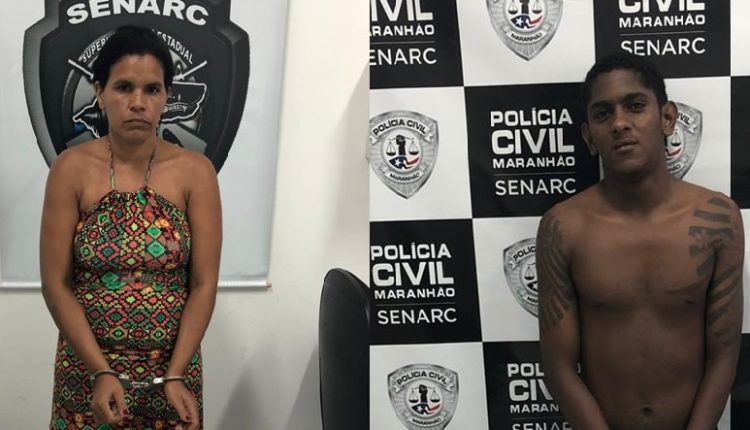 DUPLA Ã PRESA PELA POLÃCIA CIVIL POR TRÃFICO DE DROGAS NO BAIRRO DE FÃTIMA