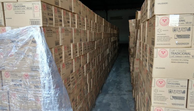 POLÍCIA CIVIL DO MARANHÃO APREENDE 20 TONELADAS DE CAFÉ ROUBADOS NO SUDESTE DO PAÍS
