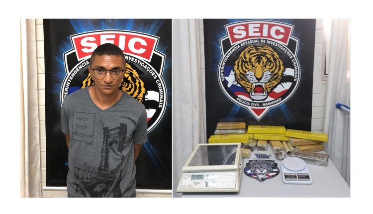 POLÍCIA CIVIL CUMPRE MANDADO DE PRISÃO POR TRÁFICO DE DROGAS NO BAIRRO DA ILHINHA