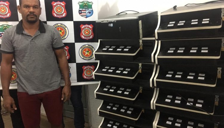 POLÍCIA MILITAR FECHA CASA DE JOGOS DE AZAR E APREENDE MÁQUINAS DE CAÇA-NÍQUEIS EM IMPERATRIZ