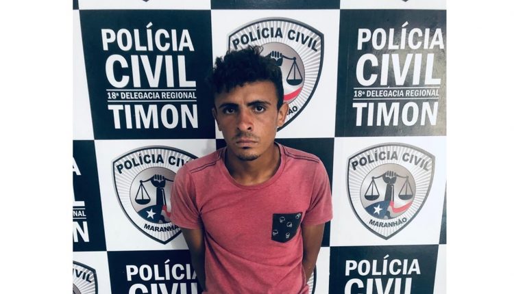 POLÍCIA CIVIL PRENDE HOMEM COM MOTOCICLETA ROUBADA EM TIMON
