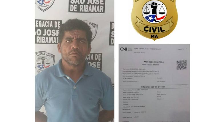 HOMEM ACUSADO DE COMETER ESTUPRO É PRESO PELA POLÍCIA CIVIL EM SÃO JOSÉ DE RIBAMAR