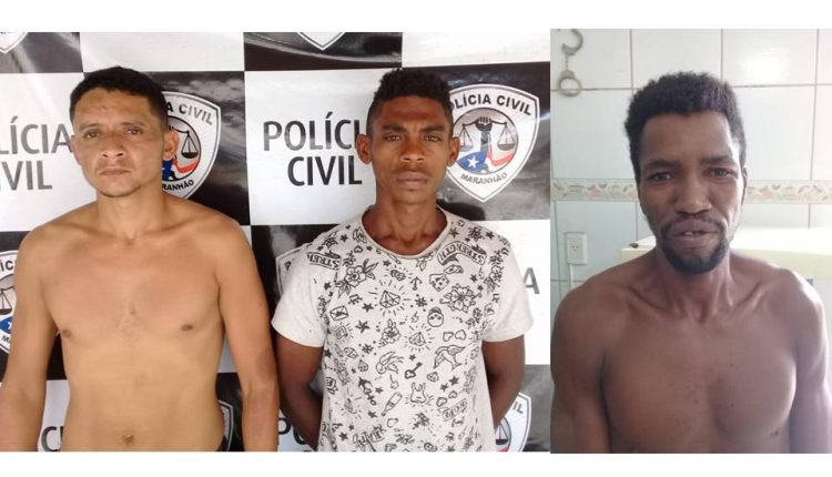 TRÊS HOMENS SÃO PRESOS PELA POLÍCIA CIVIL POR FURTO E RECEPTAÇÃO EM ITAPECURU MIRIM