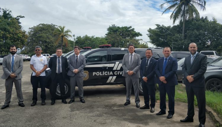 Três regionais de Polícia Civil recebem novas viaturas