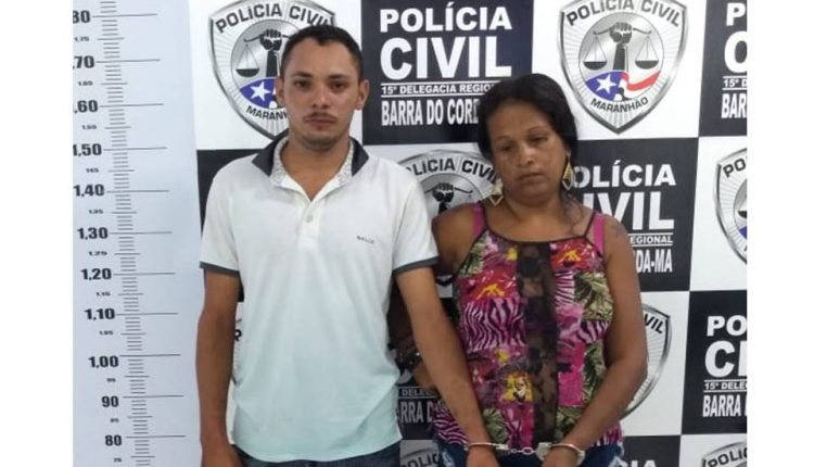 POLICIA CIVIL PRENDE CASAL POR TRAFICO DE DROGAS E ASSOCIAÃÃO AO TRAFICO EM BARRA DO CORDA