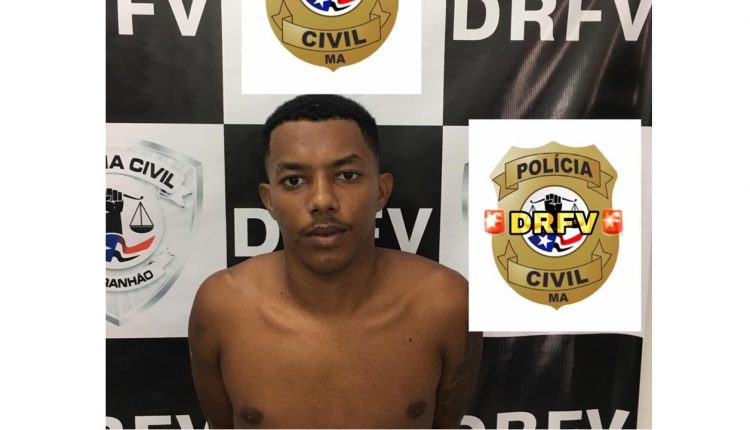 FORAGIDO DA JUSTIÇA É PRESO PELA POLÍCIA CIVIL COM MOTOCICLETA FURTADA EM SÃO LUÍS