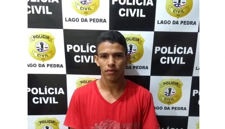 LAGO DA PEDRA: SUSPEITO DE ASSALTAR SUPERMERCADO É PRESO PELA POLÍCIA CIVIL