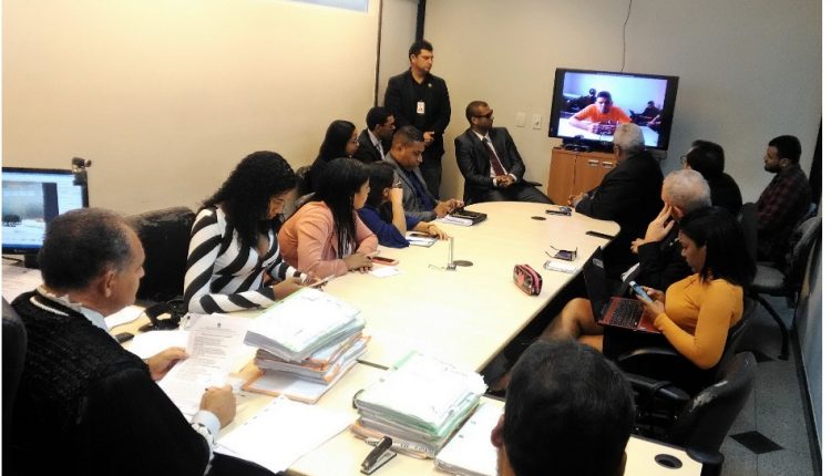 PRESOS NA OPERAÇÃO GAIA SÃO INTERROGADOS POR VIDEOCONFERÊNCIA NA 1º VARA CRIMINAL DE SÃO LUÍS