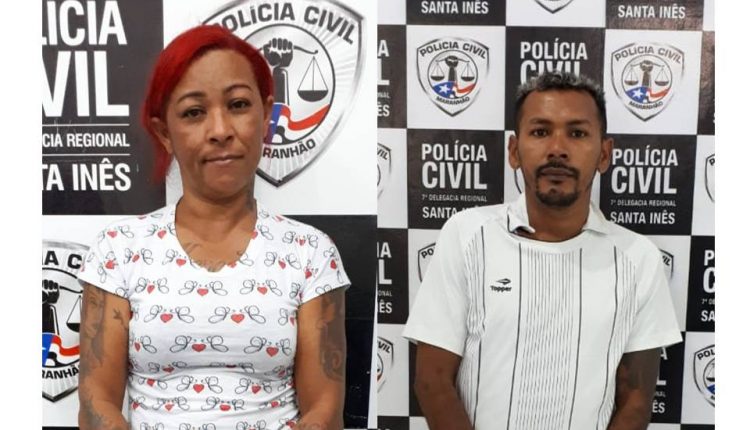 EM SANTA INÊS, CASAL É PRESO PELA POLÍCIA CIVIL SUSPEITO POR TRÁFICO DE DROGAS