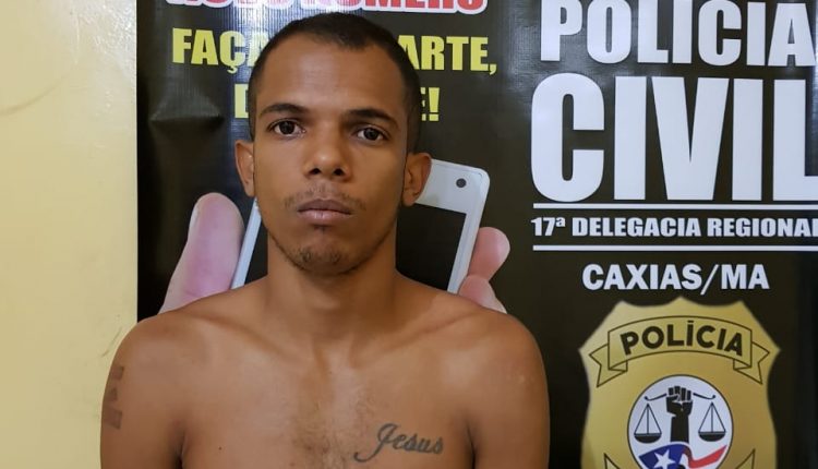 POLÍCIA CIVIL DE CAXIAS PRENDE LATROCIDA FORAGIDO DE TERESINA PI, COM DROGAS, ARMAS E MOTO ROUBADA