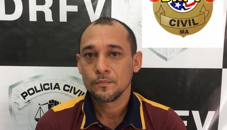 POLÍCIA CIVIL PRENDE ACUSADO DE ROUBAR VEÍCULOS EM PAÇO DO LUMIAR