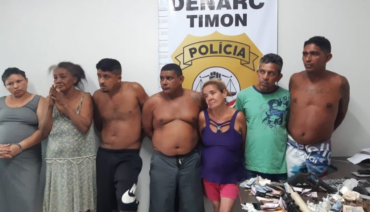 POLICIA CIVIL DESARTICULA QUADRILHA DE TRAFICANTES DE DROGAS EM TIMON