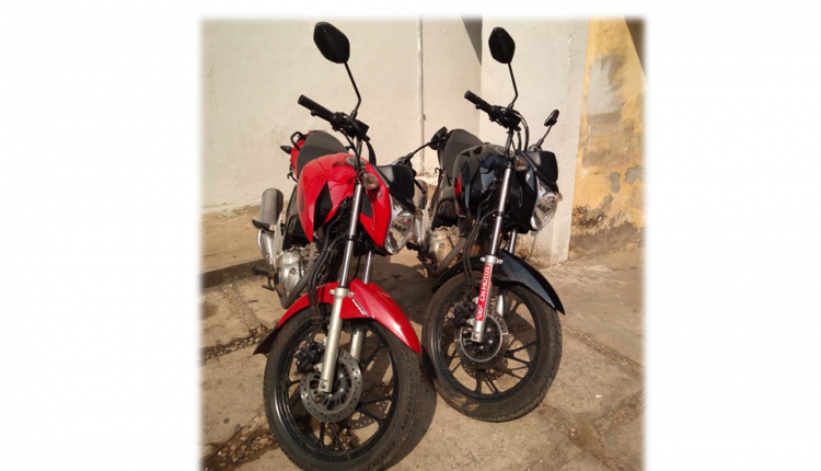 POLÍCIA CIVIL EM CAXIAS RECUPERA DUAS MOTOCICLETAS ROUBADAS