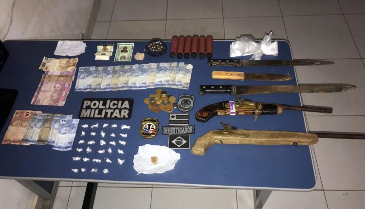 POLÍCIA CIVIL PRENDE DOIS HOMENS E UMA MULHER POR TRÁFICO E ASSOCIAÇÃO PARA O TRÁFICO, EM PEDRO DO ROSÁRIO