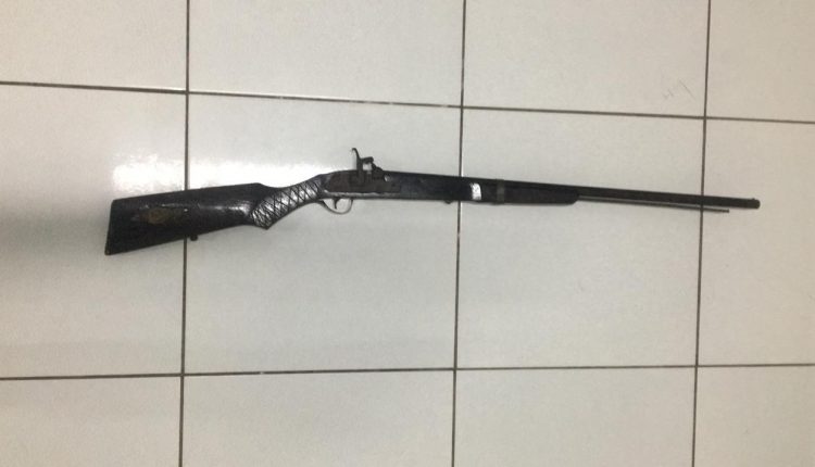 POLÍCIA CIVIL DE TIMON/MA PRENDE EM FLAGRANTE INDIVÍDUO PELO CRIME DE POSSE ILEGAL DE ARMA DE FOGO