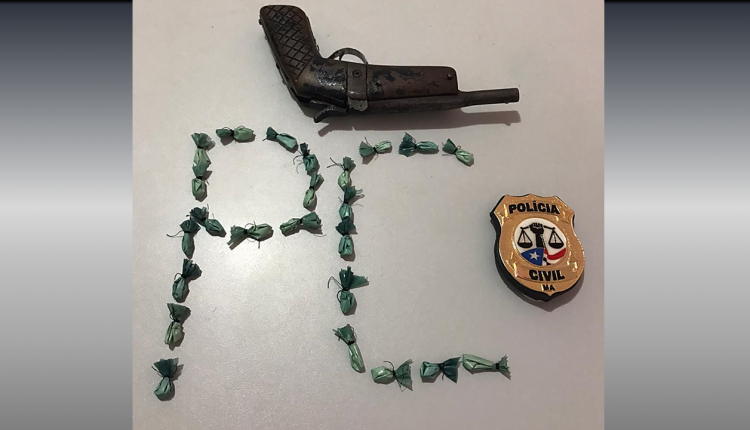 POLÍCIA CIVIL ATUOU EM FLAGRANTE DELITO PELOS CRIMES DE TRÁFICO DE DROGAS E ASSOCIAÇÃO PARA FINS DE TRÁFICO EM PIRAPEMAS