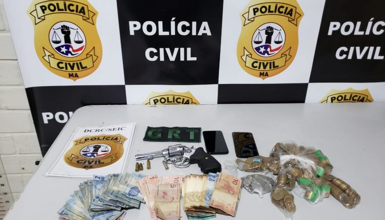 POLÍCIA CIVIL DO MARANHÃO PRENDE EM FLAGRANTE TRÊS SUSPEITOS DE ENVOLVIMENTO EM ROUBO DE SUPERMERCADO NA CAPITAL