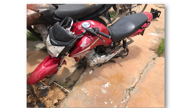 POLÍCIA CIVIL DE TIMON/MA  RECUPERA MOTO ROUBADA