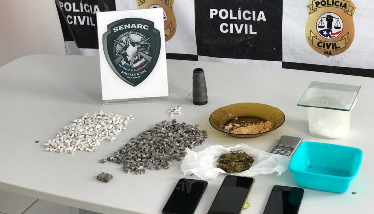 POLÍCIA CIVIL REALIZA OPERAÇÃO DE REPRESSÃO AO TRÁFICO DE DROGAS E PRENDE TRAFICANTES NO BAIRRO AREINHA