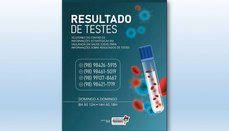 SAIBA COMO OBTER O RESULTADO DO TESTE DE CORONAVIRUS