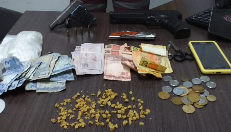 POLÍCIA CIVIL APREENDE DROGA E ARMA DE FOGO EM TIMON