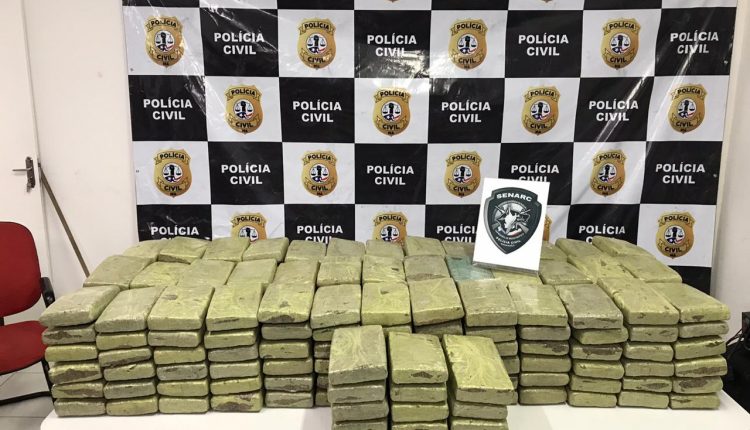 POLÍCIA CIVIL REALIZA OPERAÇÃO DE REPRESSÃO AO TRÁFICO DE DROGAS E APREENDE 250KG DE MACONHA NA CIDADE DE GOVERNADOR NEWTON BELLO
