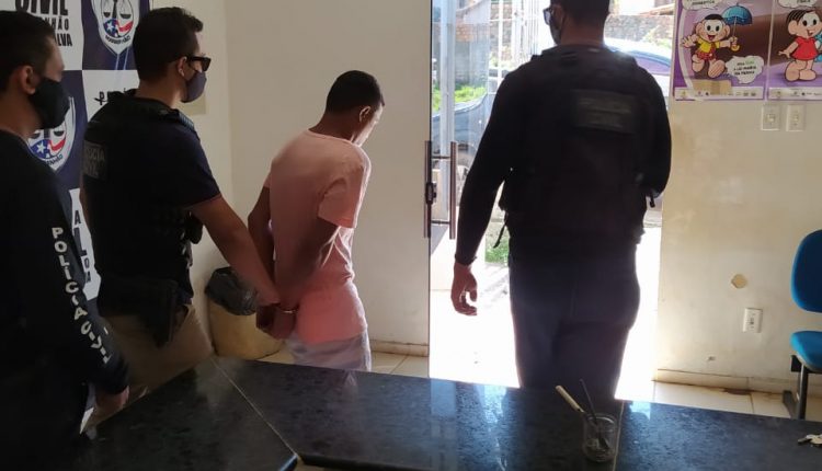 A POLÍCIA CIVIL DO MARANHÃO PRENDE SUSPEITO DE ESTUPRO EM PENALVA
