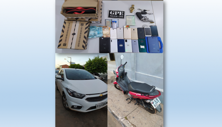 POLÍCIA CIVIL DESARTICULA ORGANIZAÇÃO CRIMINOSA E PRENDE 4 PESSOAS EM IMPERATRIZ