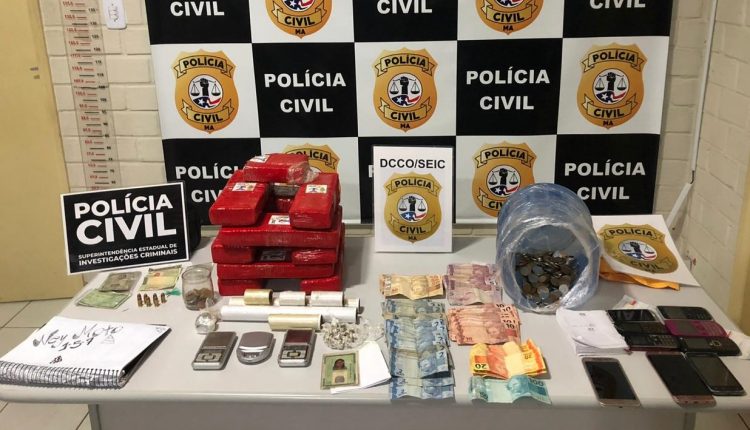 POLÍCIA CIVIL CUMPRE MANDADO DE PRISÃO E REALIZA PRISÃO EM FLAGRANTE EM SÃO LUÍS