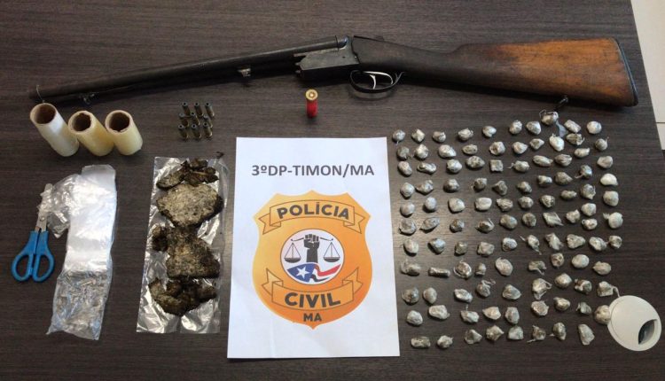 POLÍCIA CIVIL DESENCADEIA OPERAÇÃO E PRENDE EM FLAGRANTE INTEGRANTE DE FACÇÃO CRIMINOSA EM TIMON