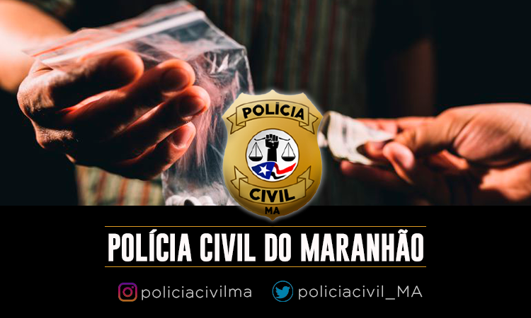 POLÍCIA CIVIL PRENDE CASAL POR TRÁFICO DE DROGAS EM SÃO LUÍS