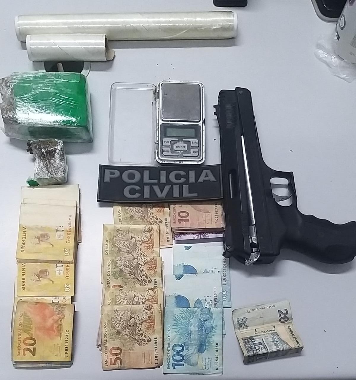 OPERAÇÃO DA POLÍCIA CIVIL DE COMBATE AO TRÁFICO DE DROGAS RESULTA EM TRÊS PESSOAS PRESAS EM CHAPADINHA