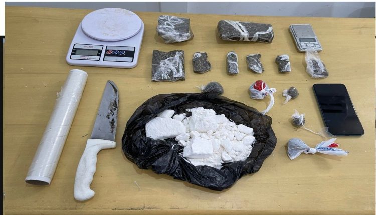 EM SÃO LUÍS, HOMEM É PRESO PELA POLÍCIA CIVIL POR TRÁFICO DE DROGAS