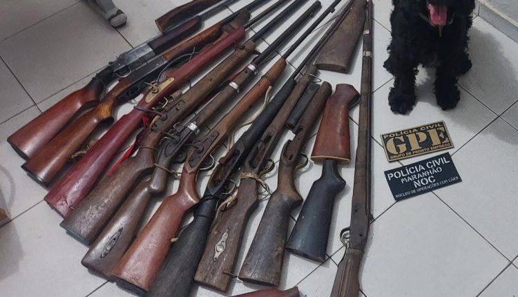 POLÍCIA CIVIL DESMONTA FÁBRICA CLANDESTINA DE ARMAS DE FOGO EM CODÓ; UMA PESSOA FOI PRESA