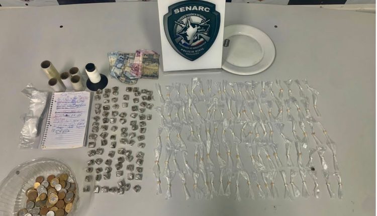 APÓS DENÚNCIA POR TRÁFICO DE DROGAS, HOMEM É PRESO PELA POLÍCIA CIVIL NA CIDADE DE RAPOSA