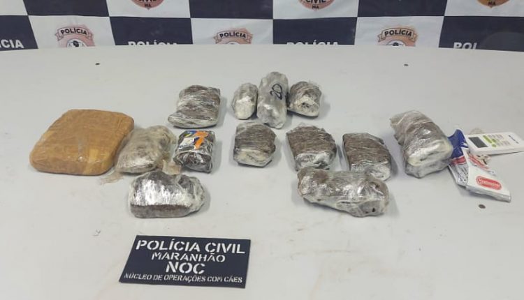 POLÍCIA CIVIL PRENDE, NA CAPITAL MARANHENSE, HOMEM POR TRÁFICO DE DROGAS