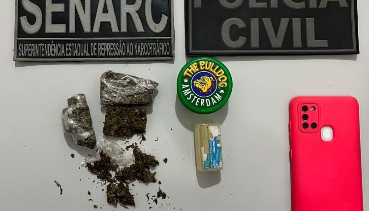 TRÁFICO DE DROGAS: MULHER É PRESA PELA POLÍCIA CIVIL EM IMPERATRIZ