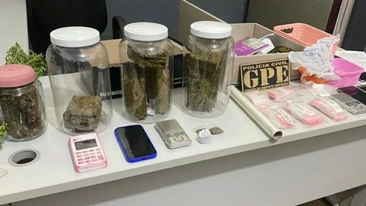 DUAS PESSOAS FORAM PRESAS PELA POLÍCIA CIVIL POR TRÁFICO DE DROGAS EM IMPERATRIZ