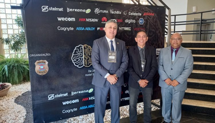 DELEGADO-GERAL JAIR PAIVA PARTICIPA DO 1º ENCONTRO NACIONAL DE TECNOLOGIA E INTELIGÊNCIA PARA LÍDERES E GESTORES DA POLÍCIA CIVIL, EM MATO GROSSO