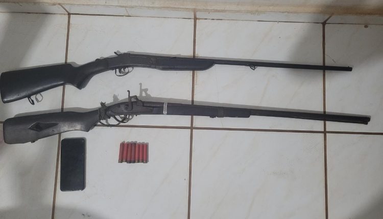 POLÍCIA CIVIL PRENDE, EM CAMPESTRE DO MARANHÃO, DUAS PESSOAS PELO CRIME DE RECEPTAÇÃO E POSSE ILEGAL DE ARMA DE FOGO